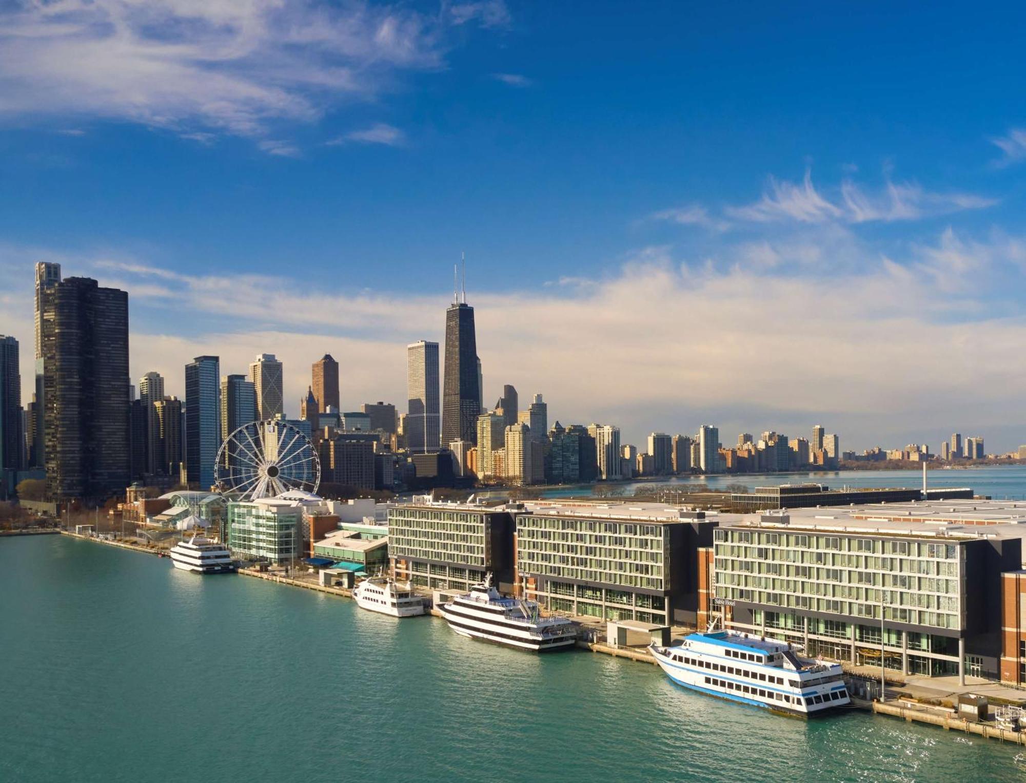 Hotel Sable At Navy Pier Chicago, Curio Collection By Hilton Exterior foto